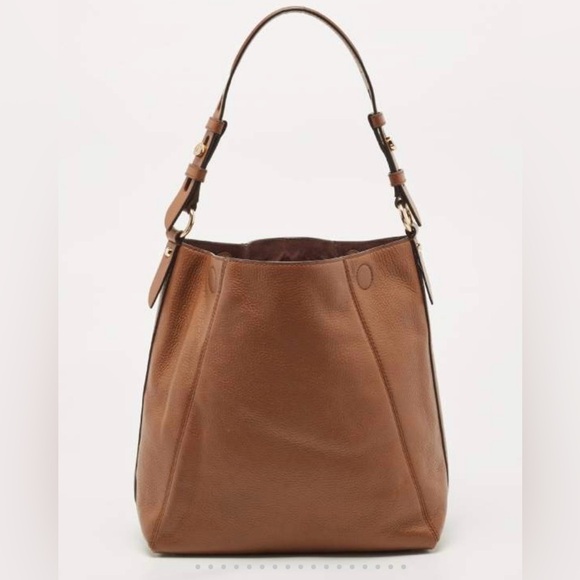 Michael Kors Tan Leather Shoulder Bag - Picture 4 of 16